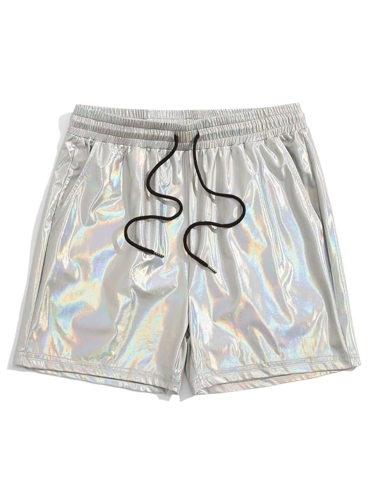美品 LIGHT FINX POLYESTER SHORTS Graphite Stretch Performance Shorts | Fresh Clean Threads